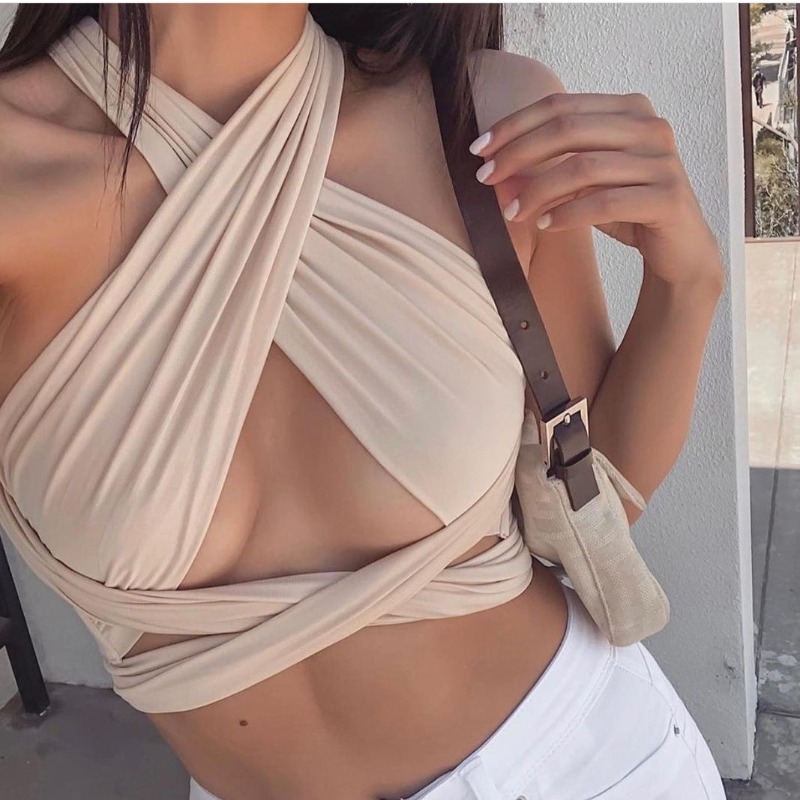 Spring New Women's T-shirt Wom - đánh giá và giá Strapless Bra Backless