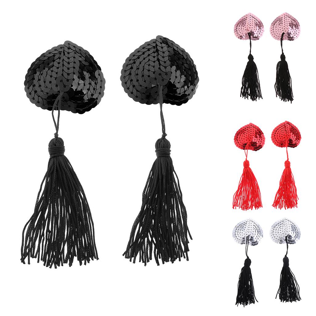 Heart Shaped Silicone Sequin N - đánh giá và giá Nipple Cover Pasties