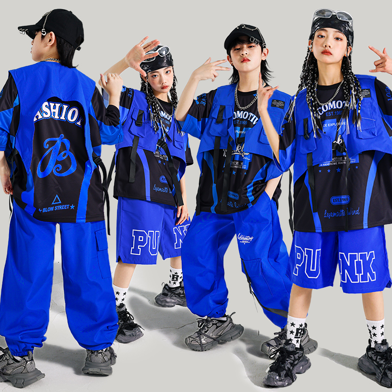 Boys Hip Hop Blue T-shirt Carg - đánh giá và giá Boyshort Underwear
