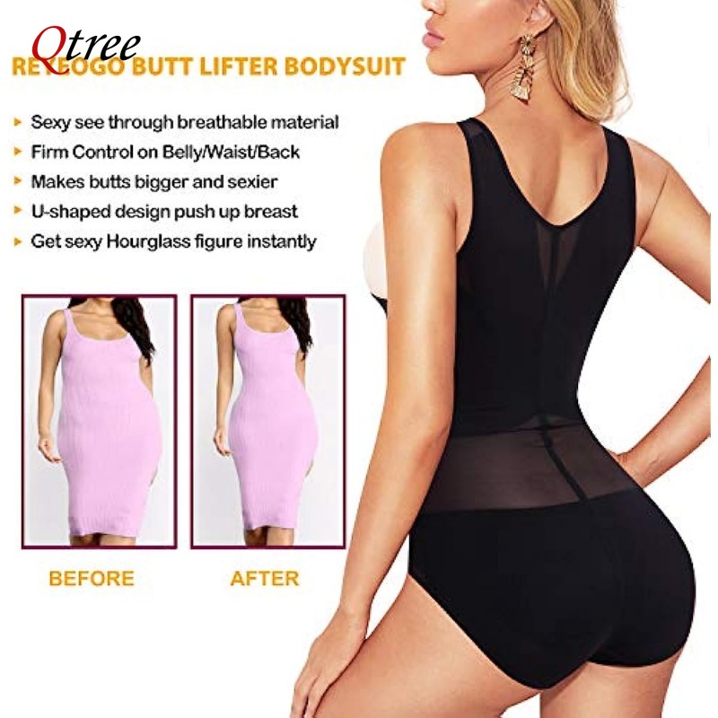 Qtree Fajas Reductoras Women B - đánh giá và giá Shapewear Bodysuit Firm