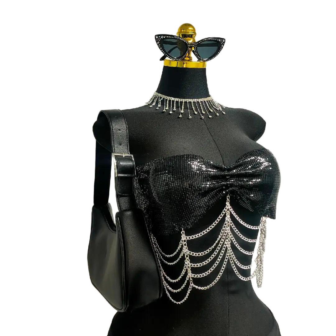 AKYZO Hot Selling Rhinestone S - đánh giá và giá Strapless Bra Backless