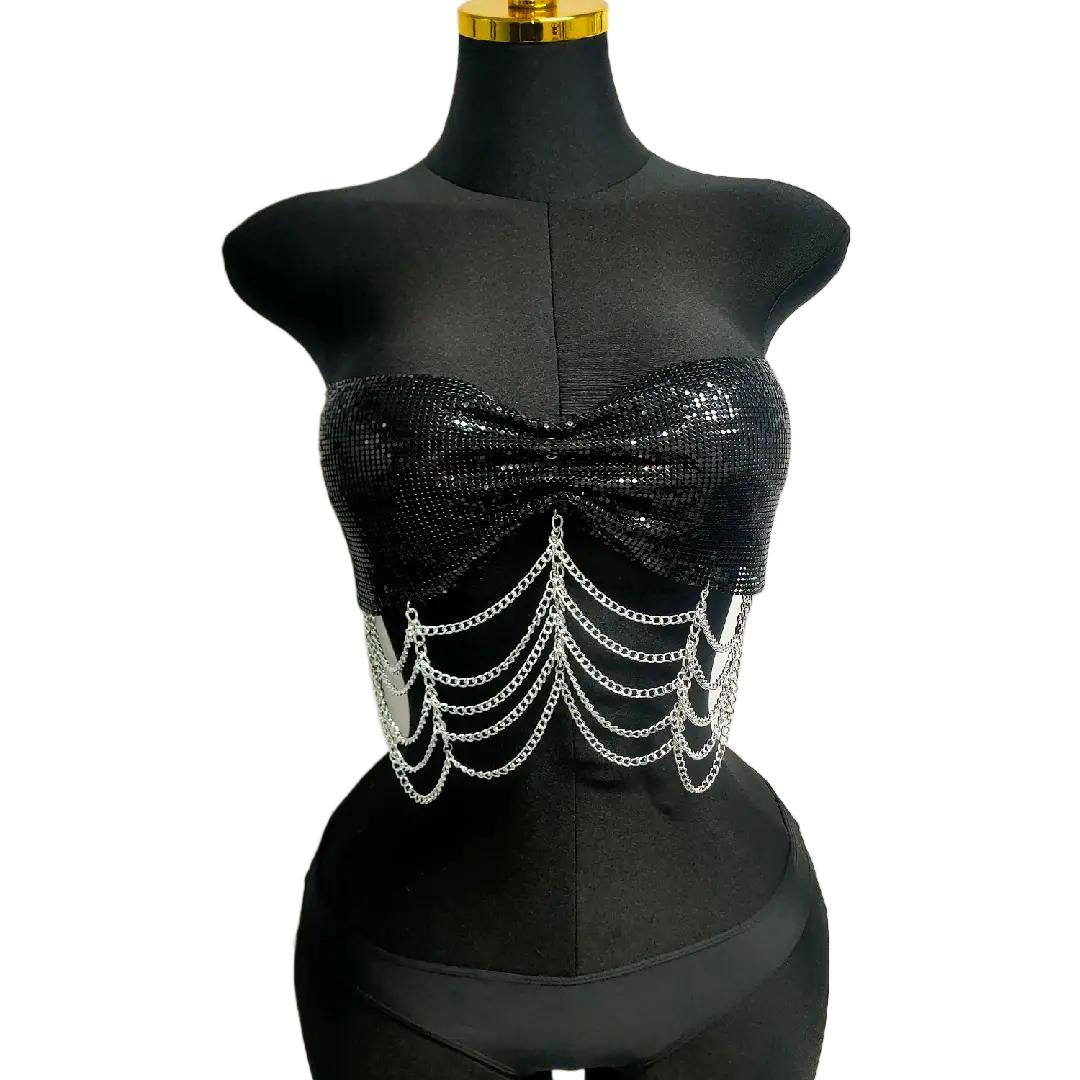 AKYZO Hot Selling Rhinestone S - đánh giá và giá Strapless Bra Backless