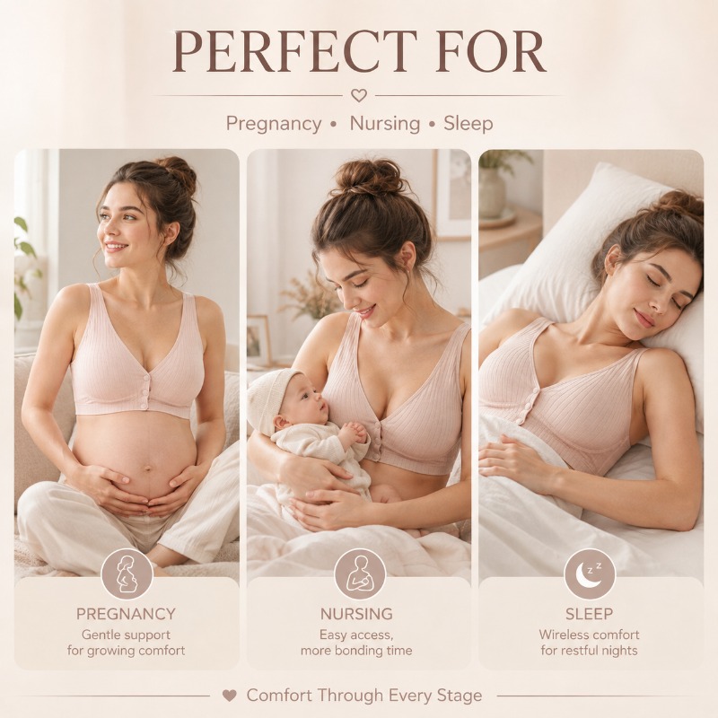 Women's Nursing Bra Maternity  - đánh giá và giá Nursing Bra Sleep