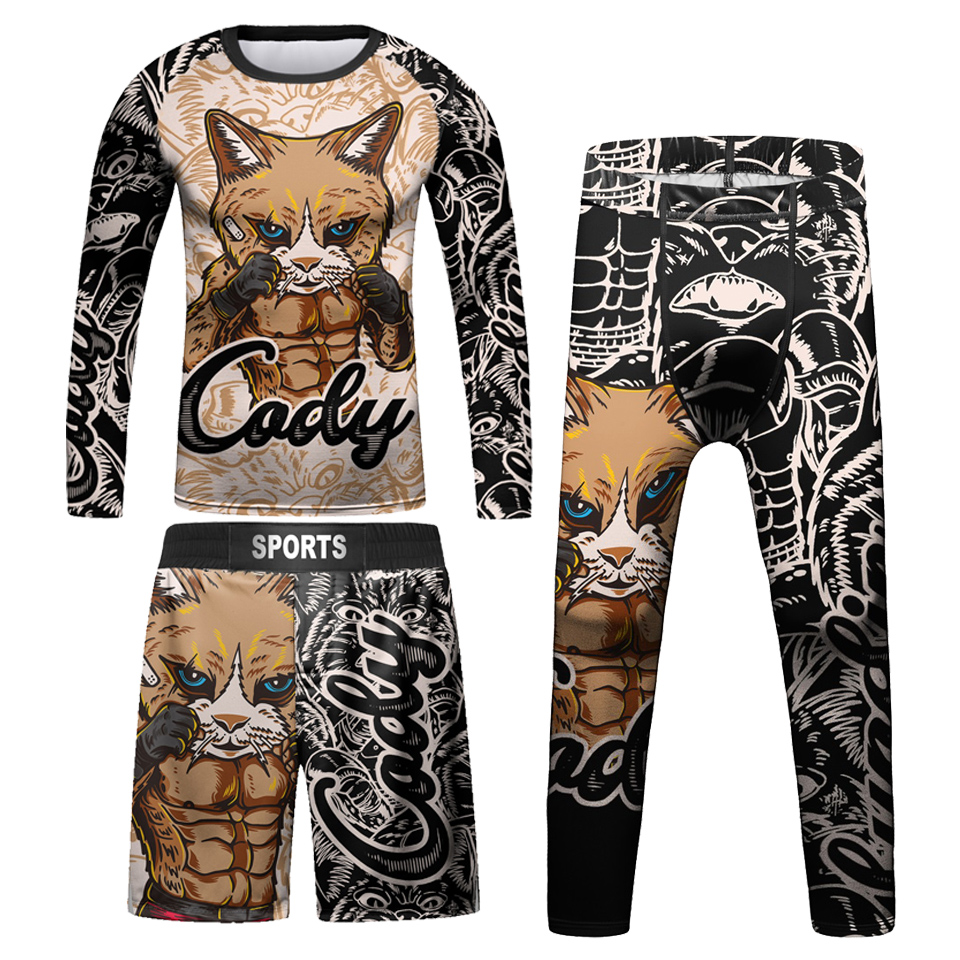 Kids Bjj Rashguard Jiu  T-shir - đánh giá và giá Boyshort Underwear